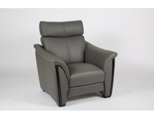 fauteuil COBUNA gris ardoise